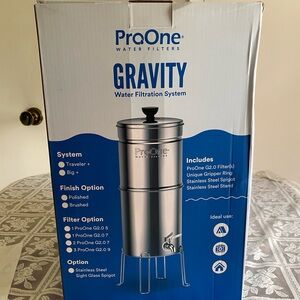 NWT Pro one Big+ gravity filter